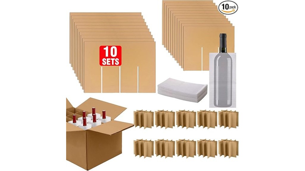 wine moving boxes kits