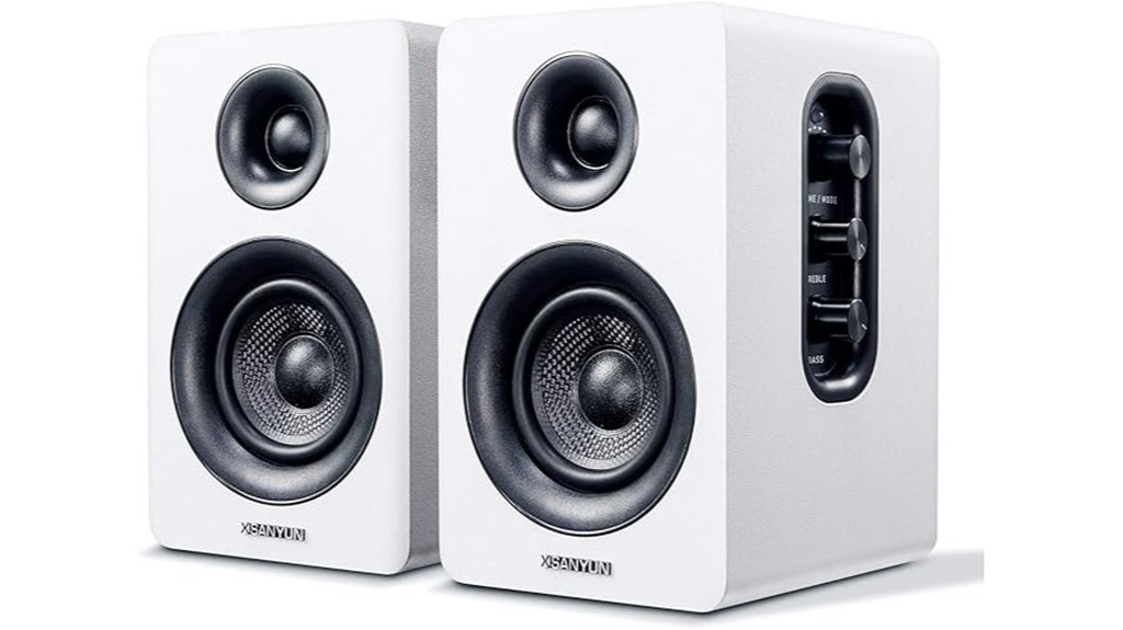 wireless bookshelf speakers with bluetooth