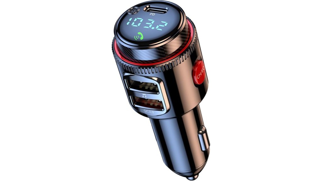 wireless car bluetooth adapter with features