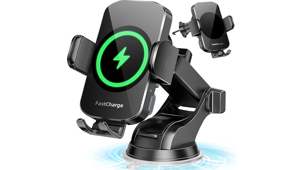 wireless charging multi device car holder