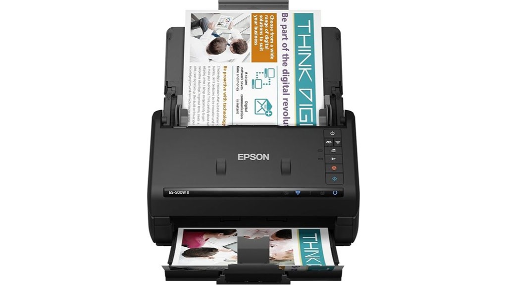 wireless color duplex desktop scanner