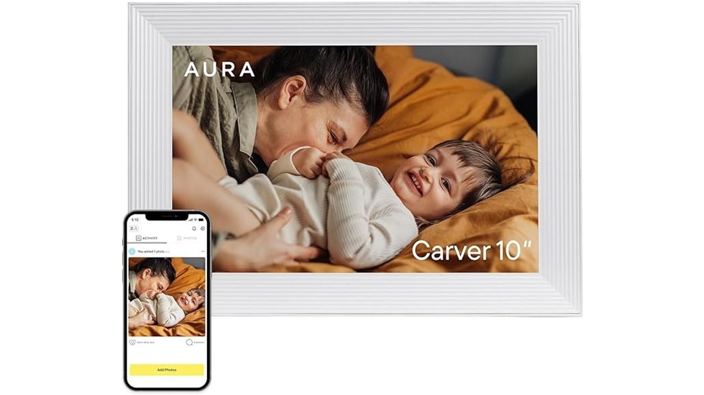 wireless digital photo frame display