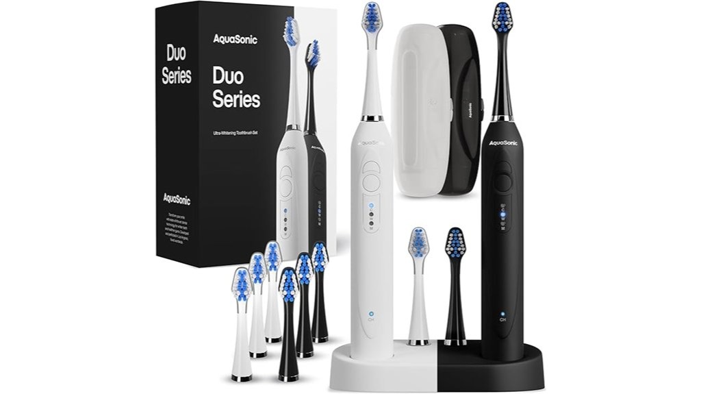 wireless electric toothbrush charging set