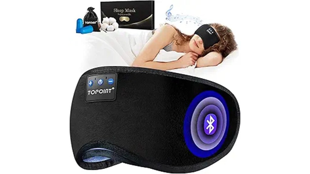 wireless headphones sleep mask combination