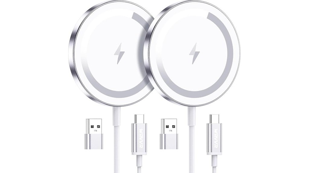 wireless iphone magnetic fast charging