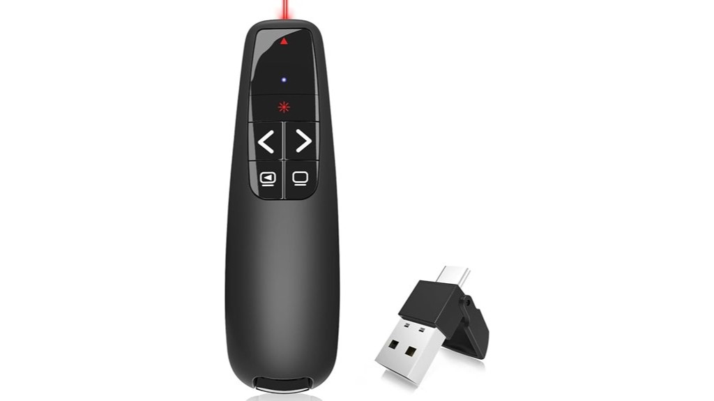 wireless laser presentation control