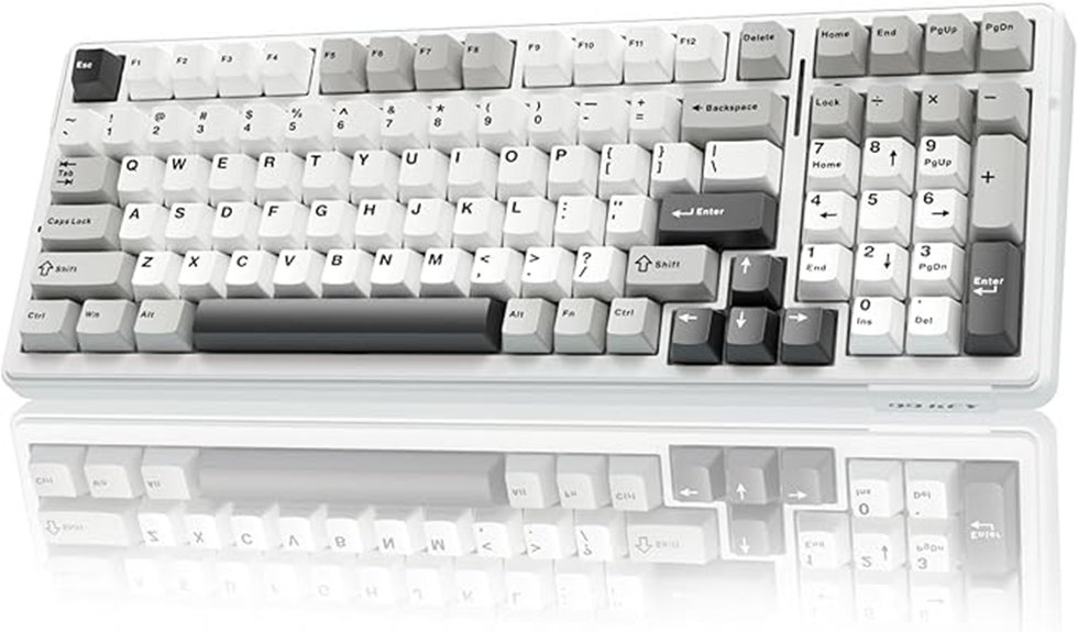 wireless mechanical feature rich keyboard