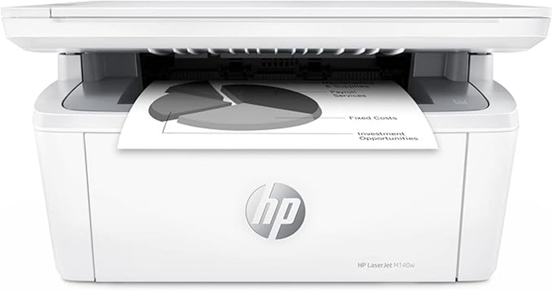 wireless monochrome all in one laser printer