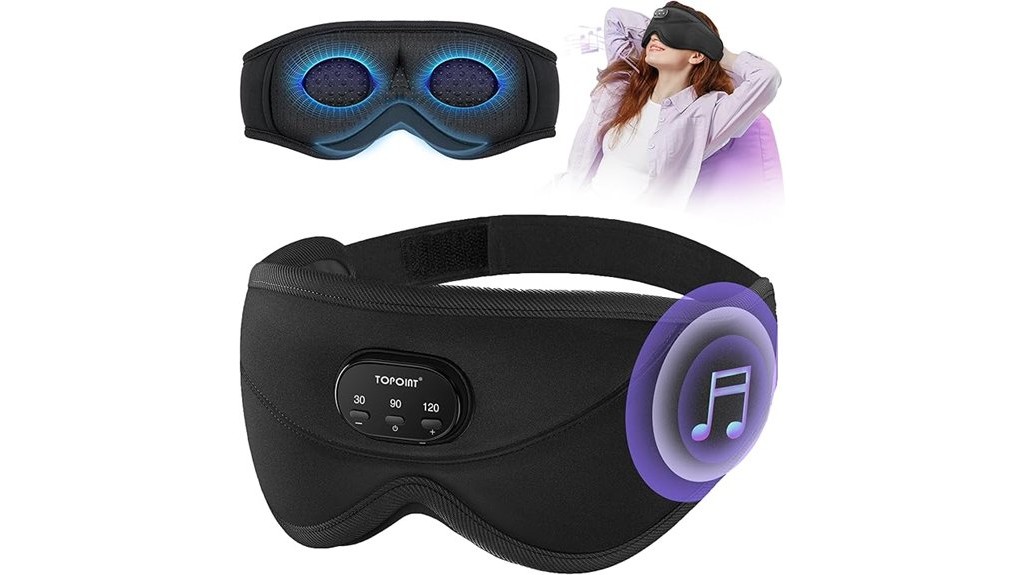 wireless sleep mask with headphones