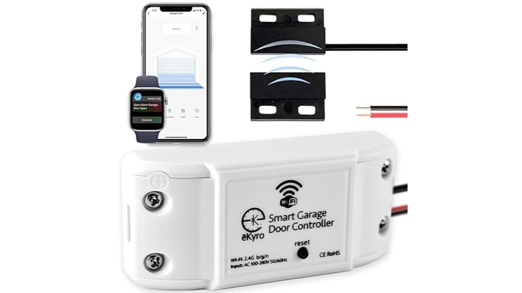 wireless smart garage door control