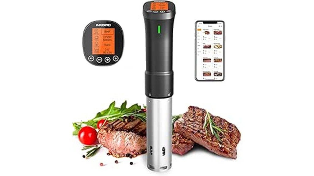 wireless temperature controlled sous vide cooker
