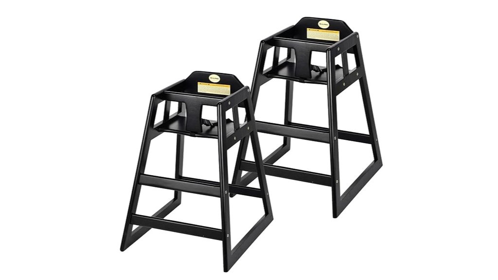 wooden high chairs for babies