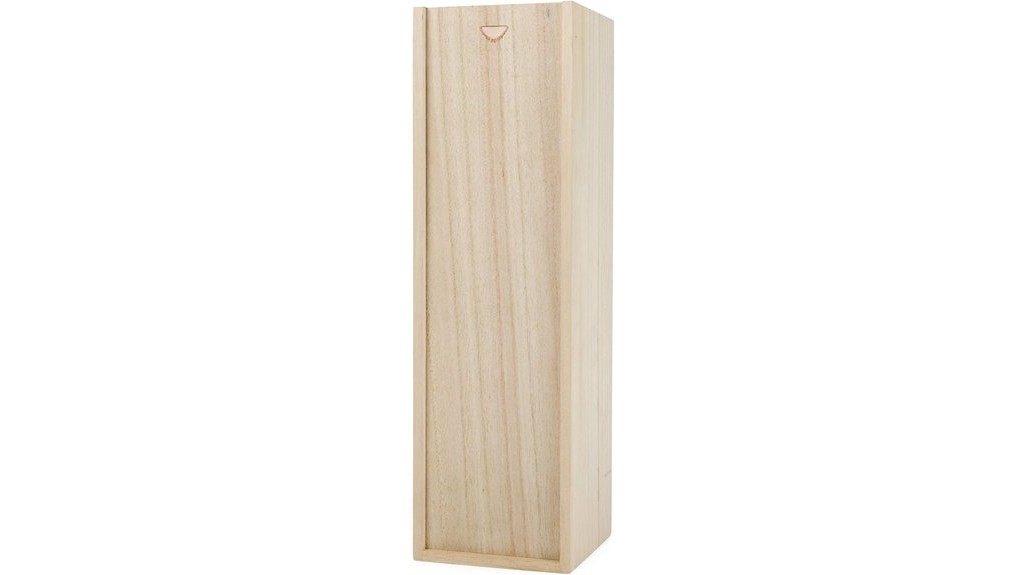 wooden wine gift box