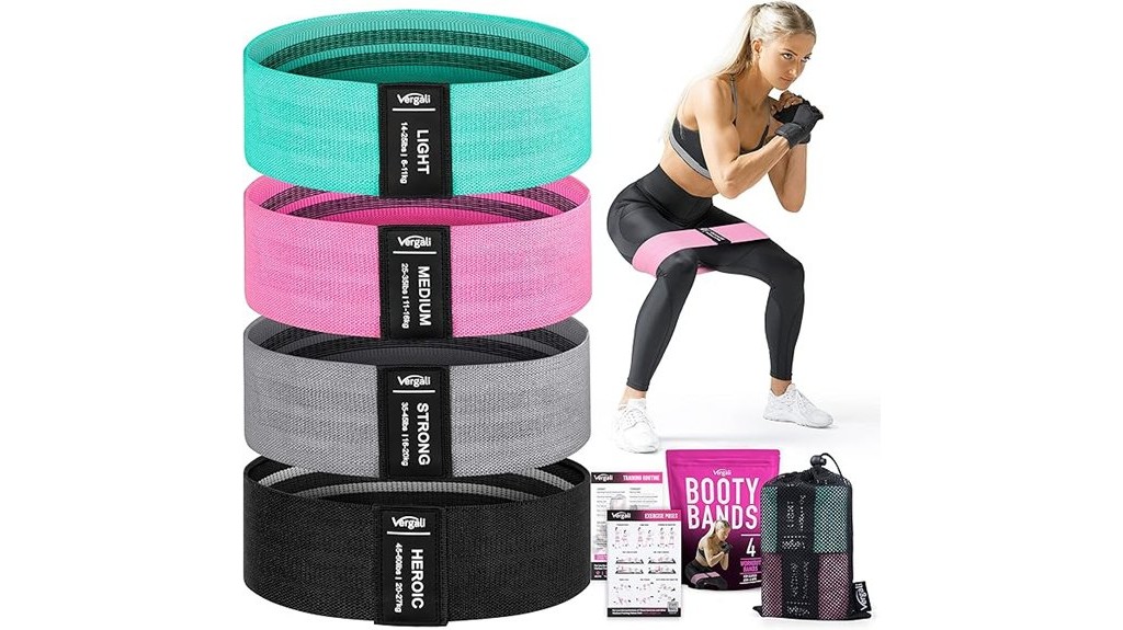 workout resistance bands equipment set
