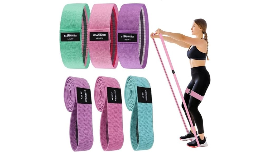 workout resistance fabric bands