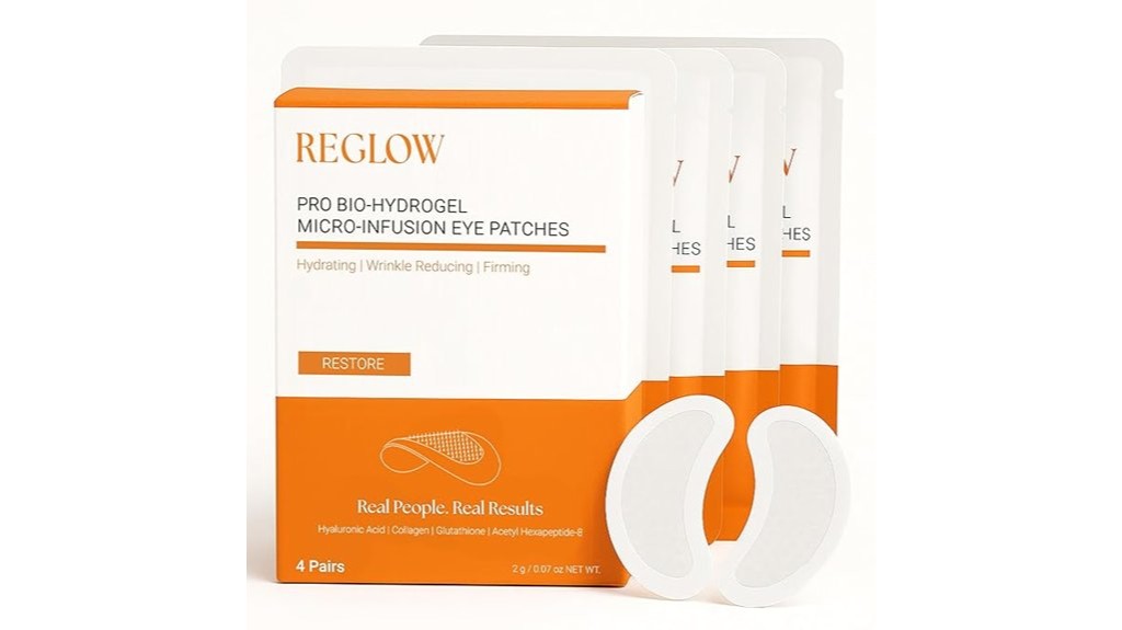 wrinkle reducing microneedle eye patches