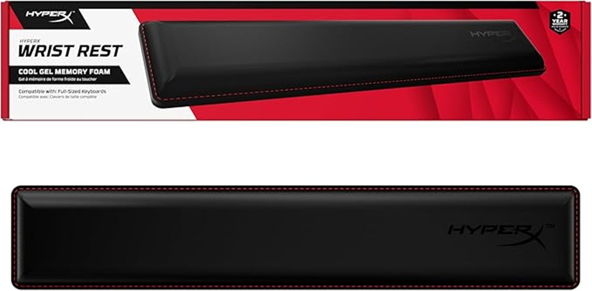 wrist rest for hyperx black