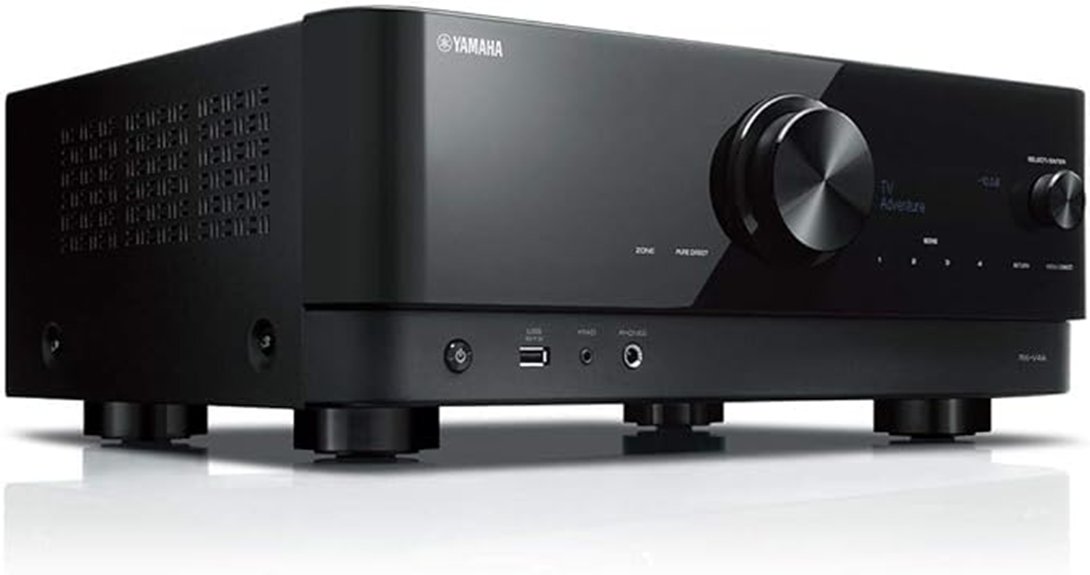 yamaha s 5 2 channel av receiver with musiccast