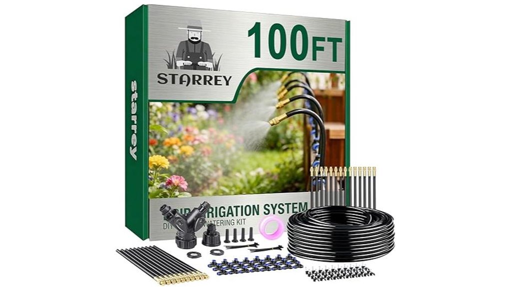100 foot copper drip nozzles