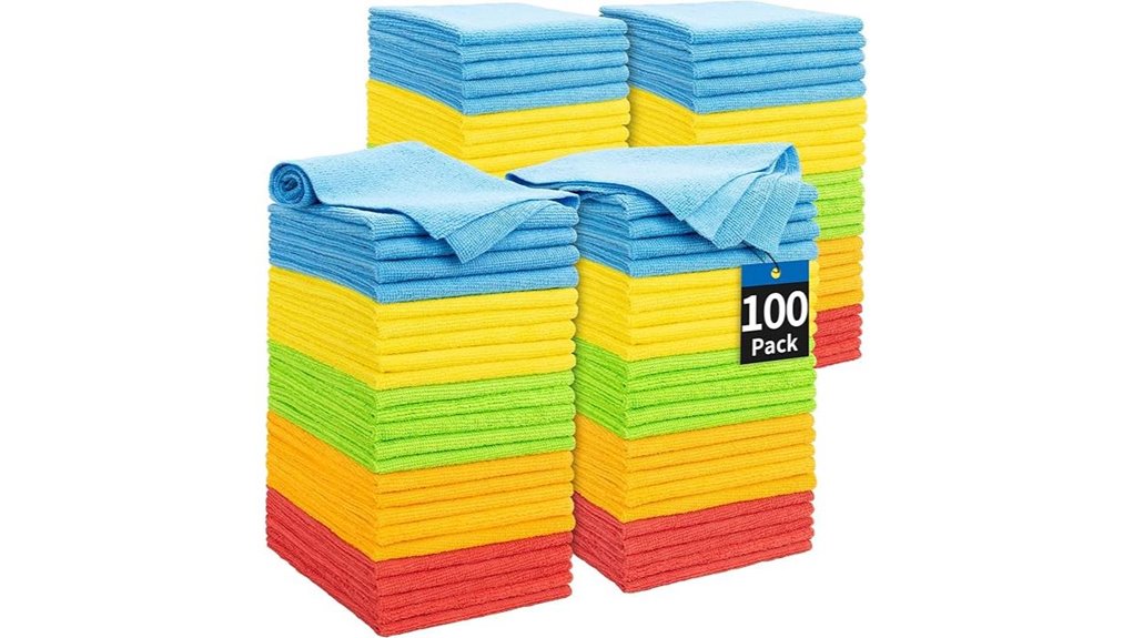 100 microfiber 11 5x11 5 rags