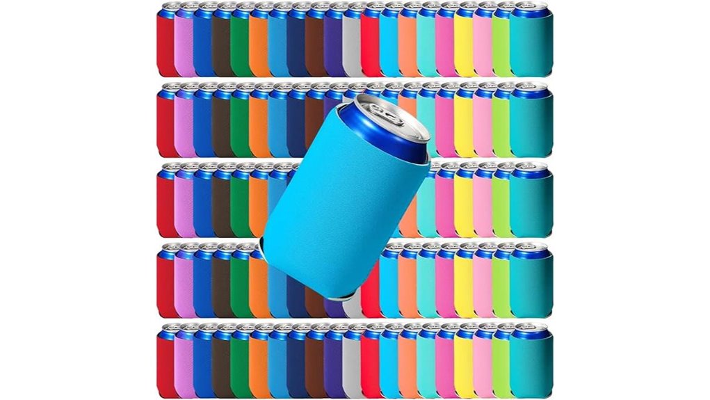 100 neoprene cooler sleeves