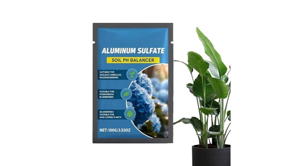 100g aluminum sulfate acidifier