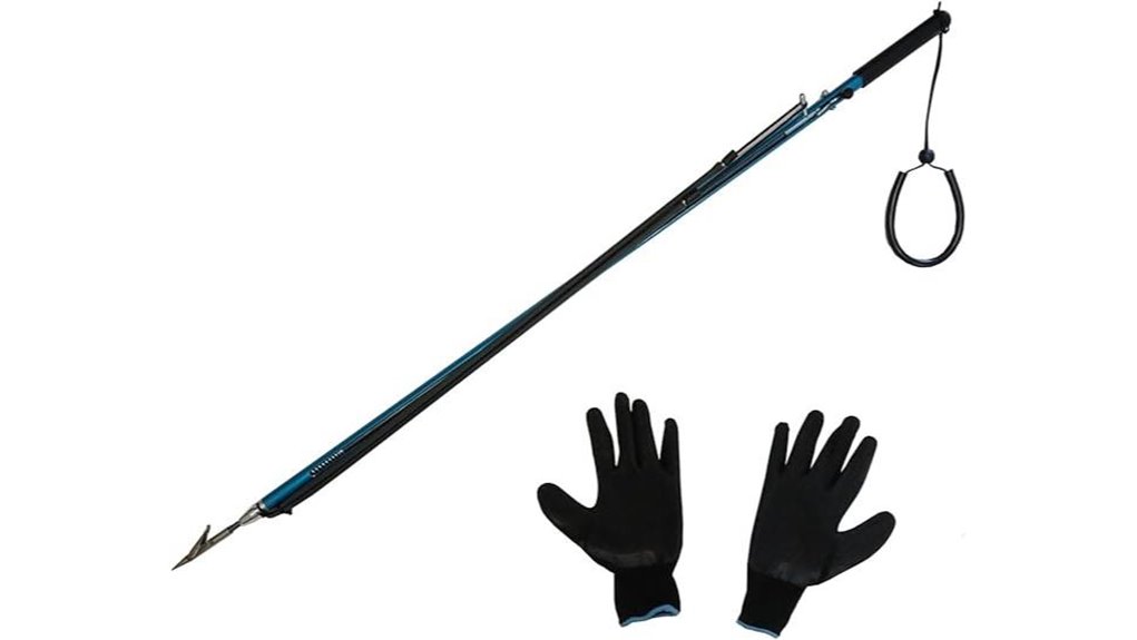 104cm blue speargun set