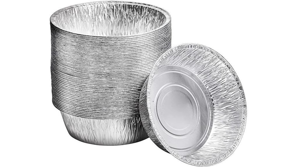 10 inch disposable aluminum liners