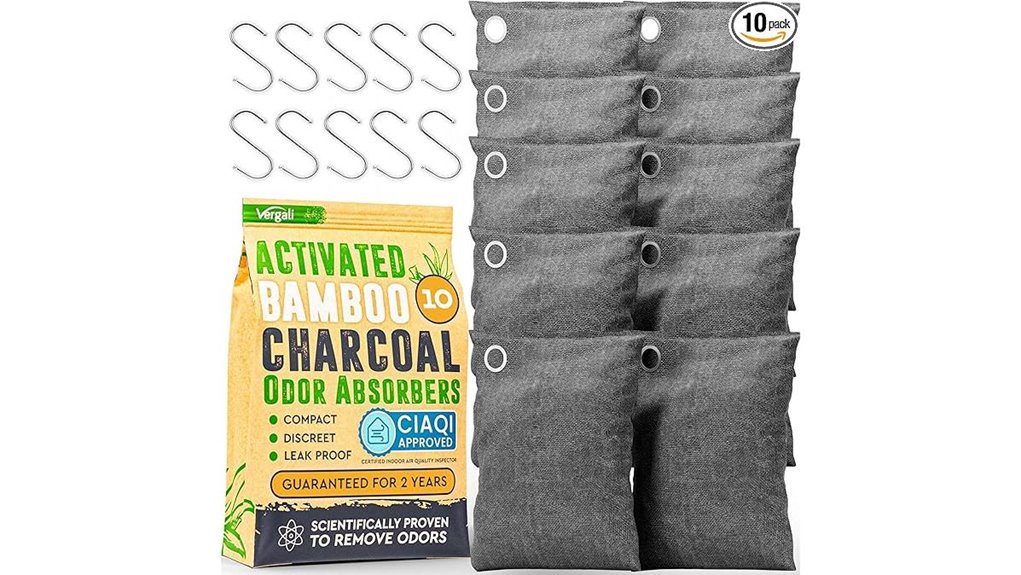 10 pack activated charcoal absorber