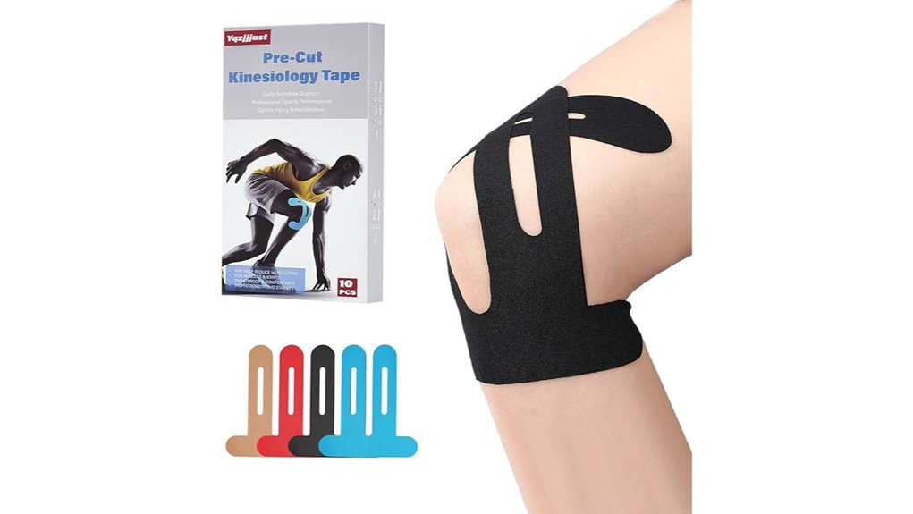 10 pack waterproof knee tape