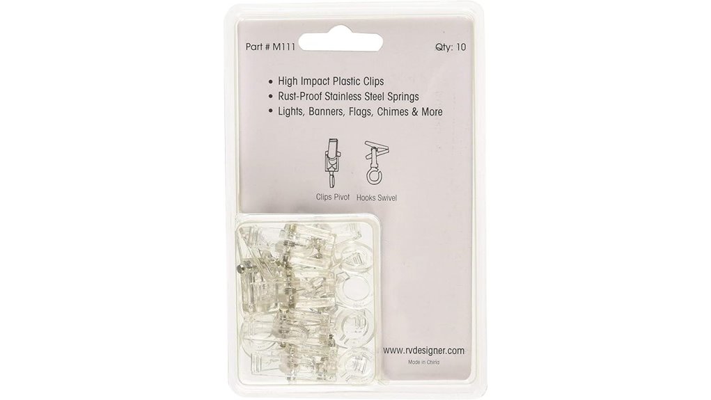 10 piece rv awning clips