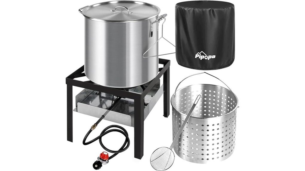 110 000 btu crawfish boiler