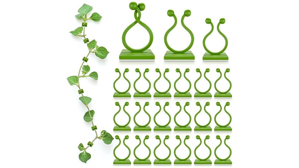 110 self adhesive vine clips