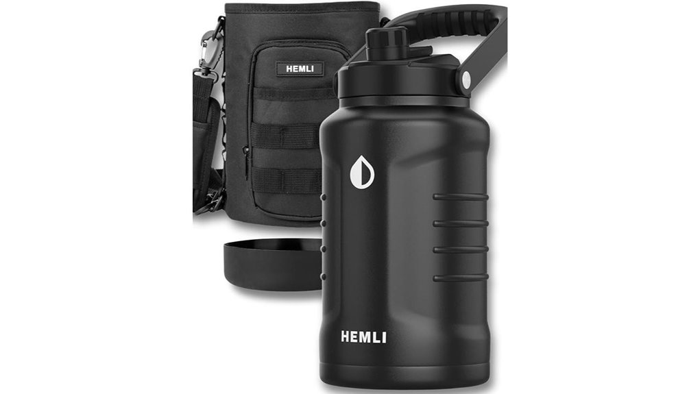 128oz insulated stainless steel growler
