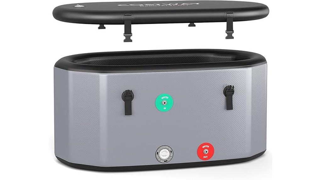 129 gallon inflatable ice bath