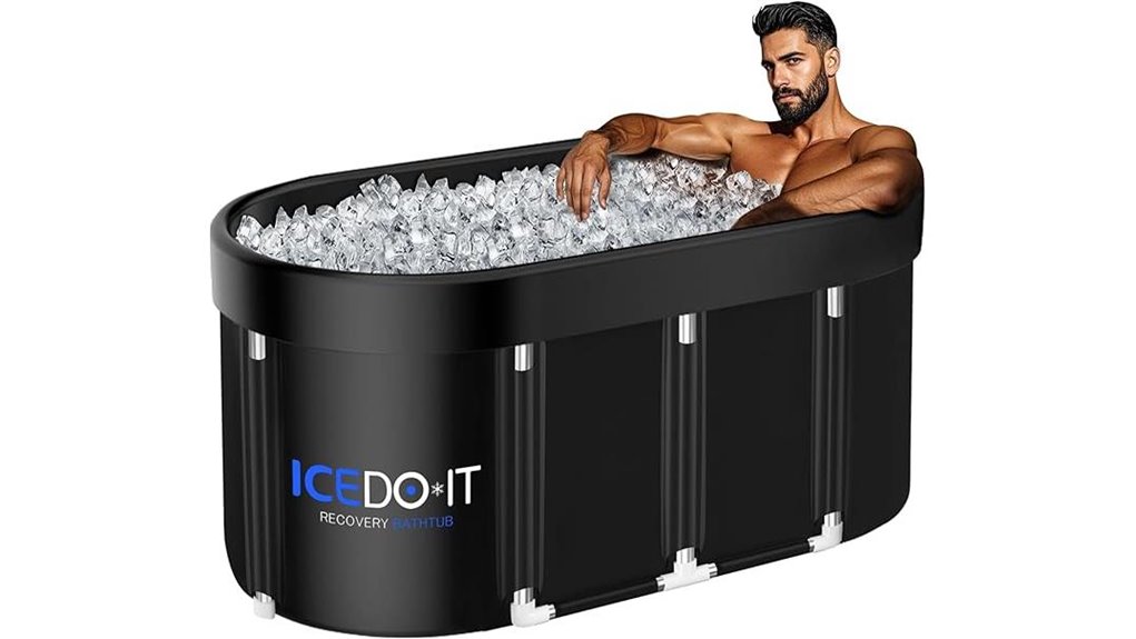 129 gallon oval ice bath