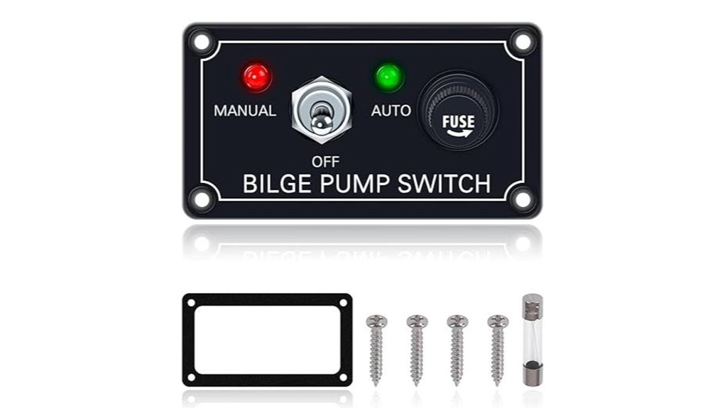 12 24v bilge pump rocker