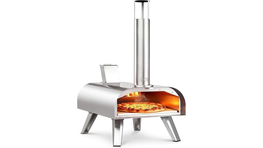 12 inch horn multi fuel oven