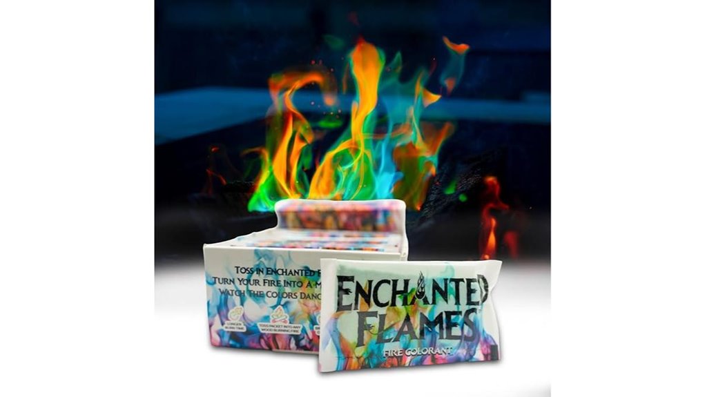 12 pack color changing enchanted flames