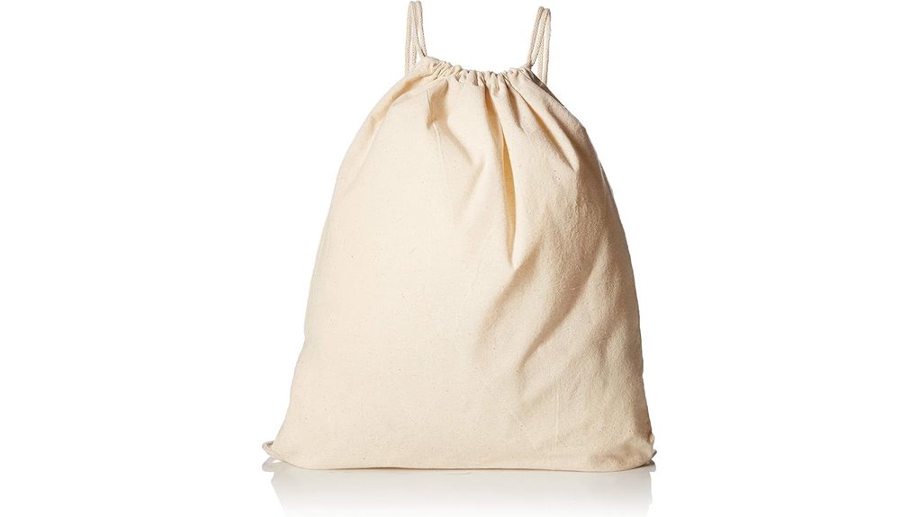 12 pack cotton canvas backpacks