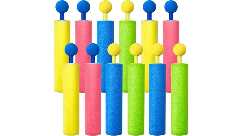 12 pack foam water guns