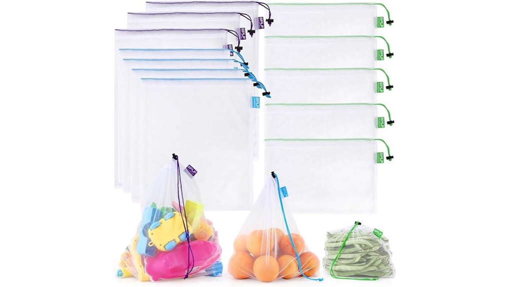 12 pack mesh produce bags