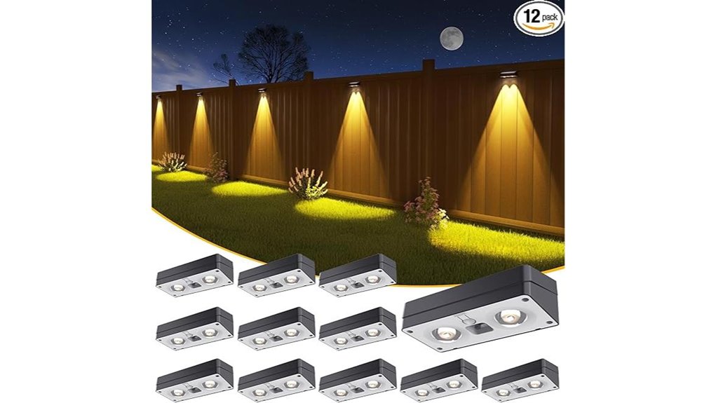 12 pack solar rgb lights