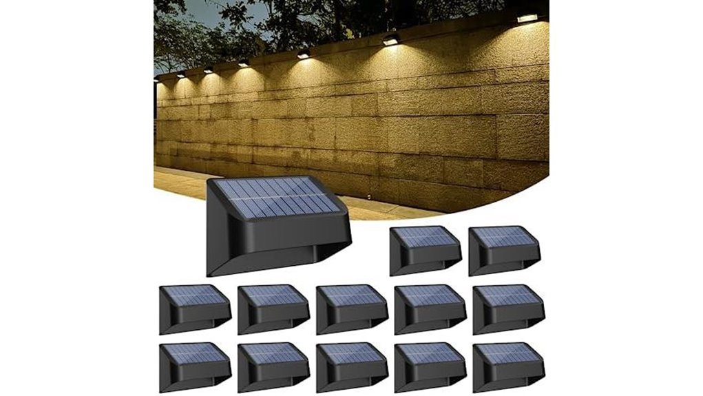 12 pack solar rgb lights