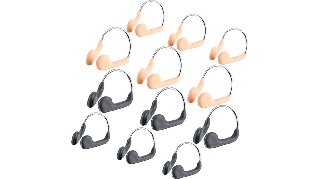 12 piece metal adult noseplugs