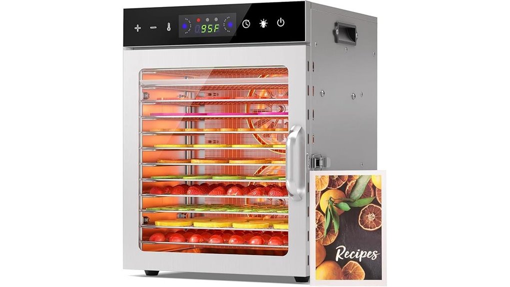 12 stainless hoperan dehydrator