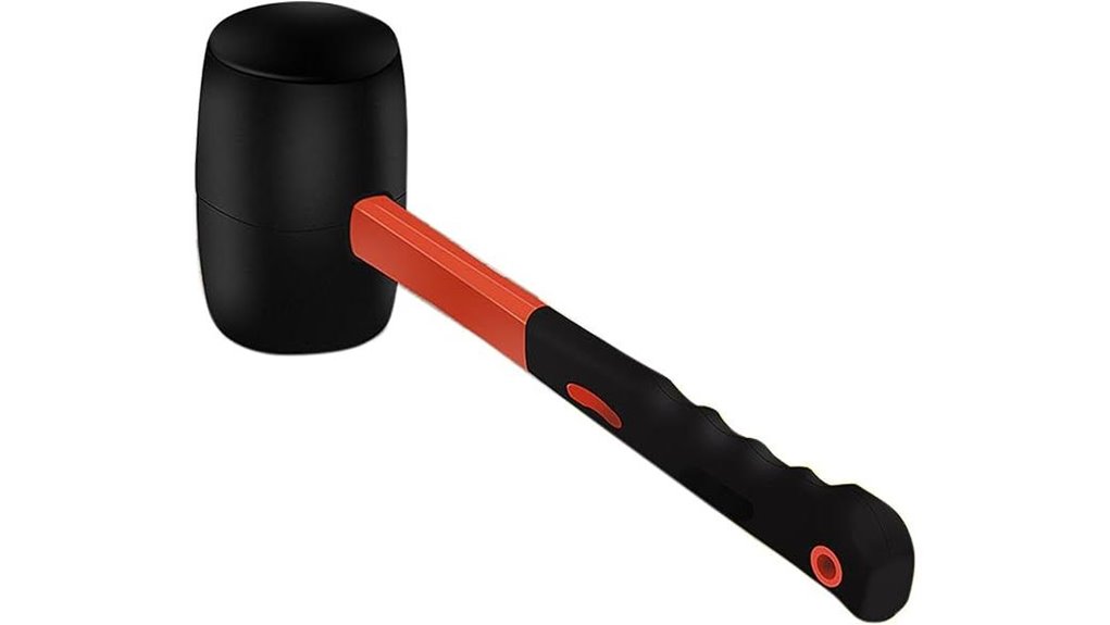 12oz rubber shock absorbing handle