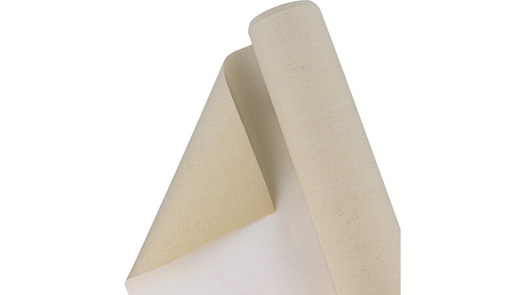 12oz triple primed 63 inch canvas