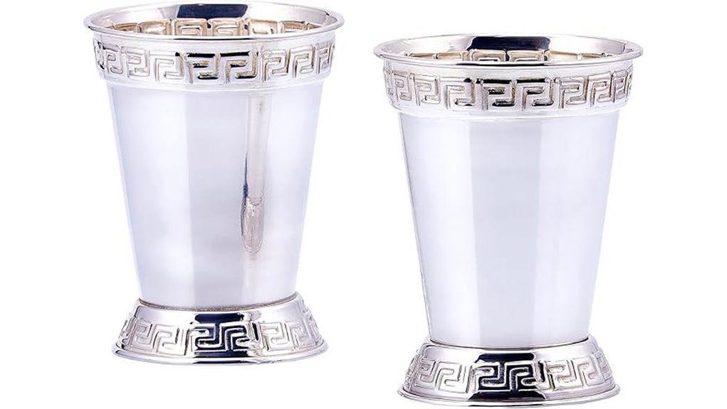 12oz vintage silver juleps