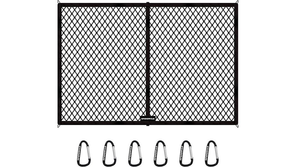 12x8 stretchable hook net